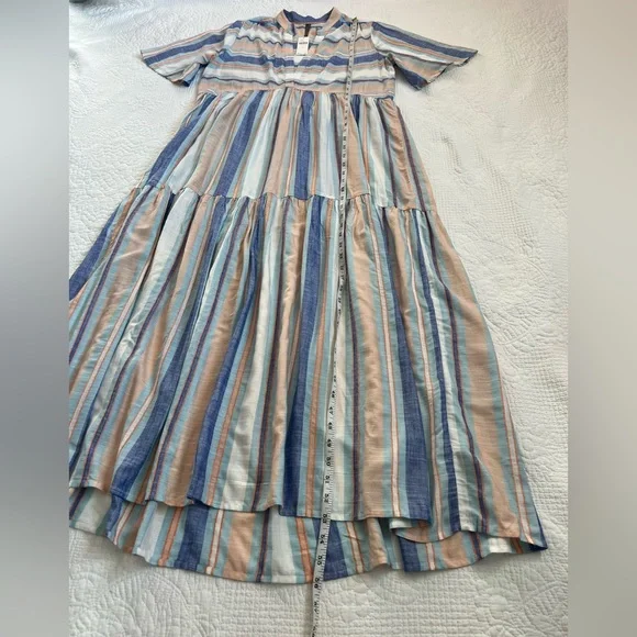 NWT Anthropologie The Kallie Flowy Maxi Dress - Picture 10 of 10